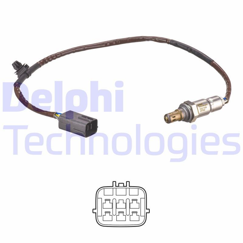 DELPHI Lambdasonde Varenummer: ES21338-12B1 billige