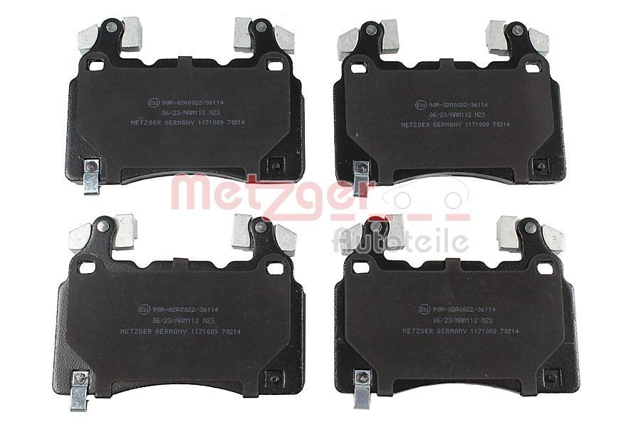 METZGER Brake pad set Article number: 1171009 cheaply