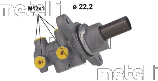 METELLI Peapiduri silinder Artikli number: 05-1214 soodsalt
