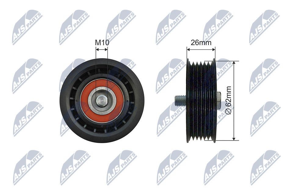 NTY Tensioner pulley Article number: RNK-AU-061 cheaply