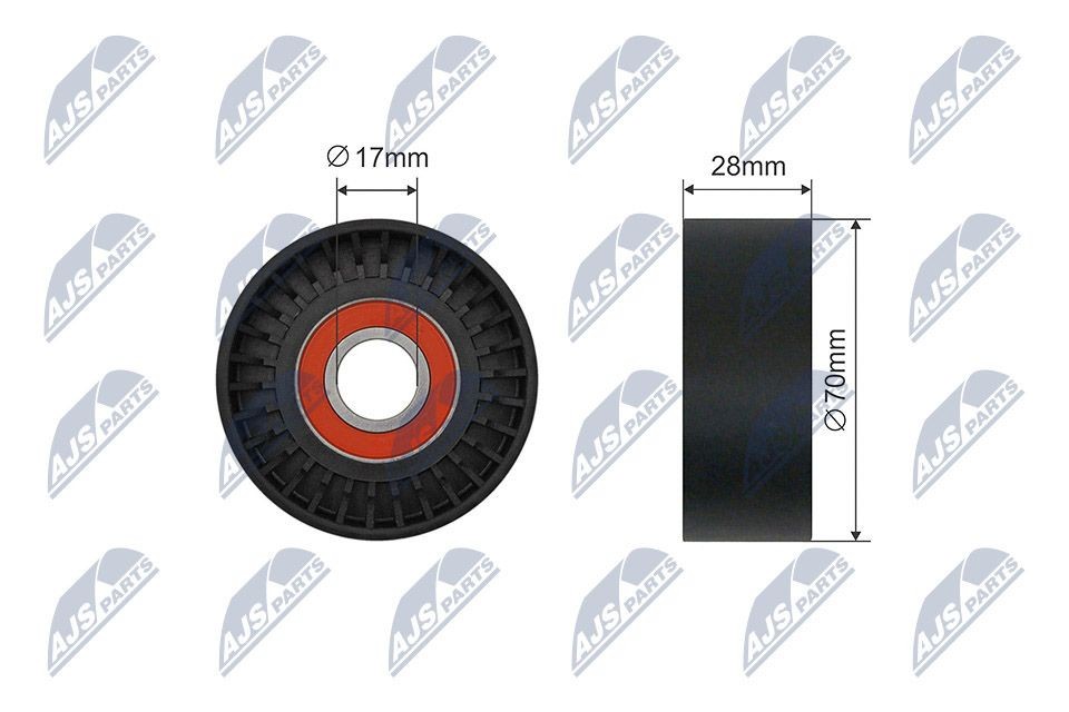 NTY Tensioner pulley Article number: RNK-FT-019 cheaply