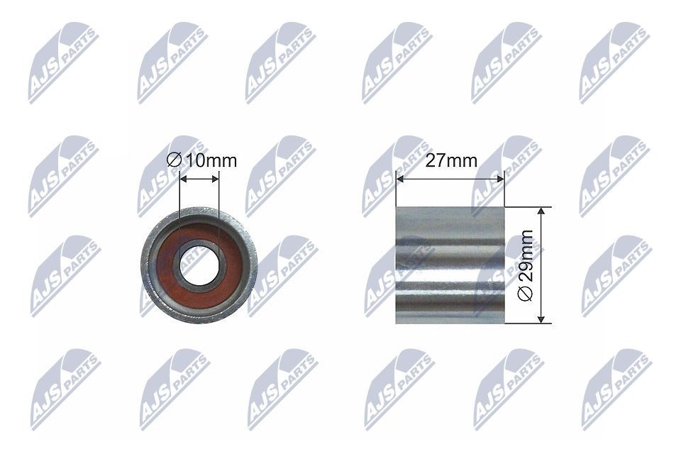 NTY Tensioner pulley Article number: RNK-VW-033 cheaply