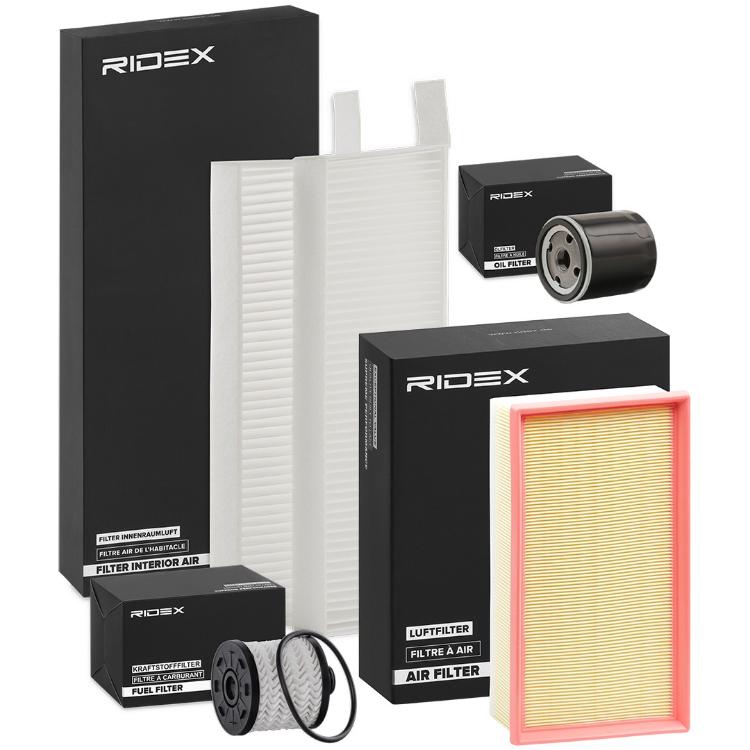 RIDEX Filter kit Article number: 4055F34751 cheaply