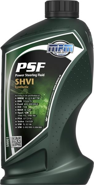MPM 50001 Roolivõimendiõli GOLF 1.4 TSI 160 HP Bensiin 2009