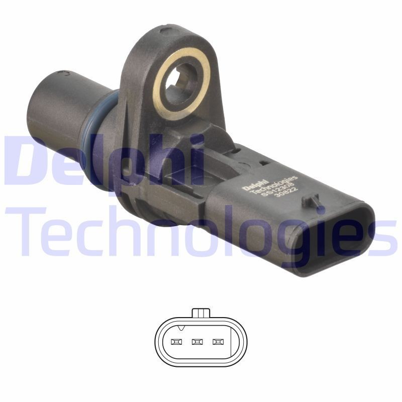 DELPHI Camshaft position sensor Article number: SS12308-12B1 cheaply