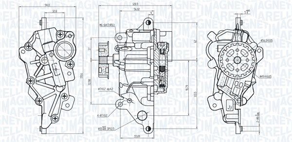 MAGNETI MARELLI Õlipump Artikli number: 351516000073 soodsalt