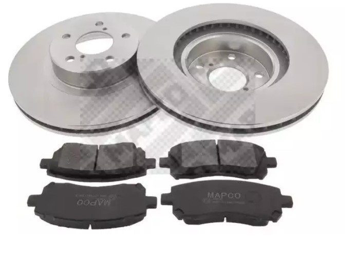 MAPCO Brake discs and pads set Article number: 47055HPS cheaply