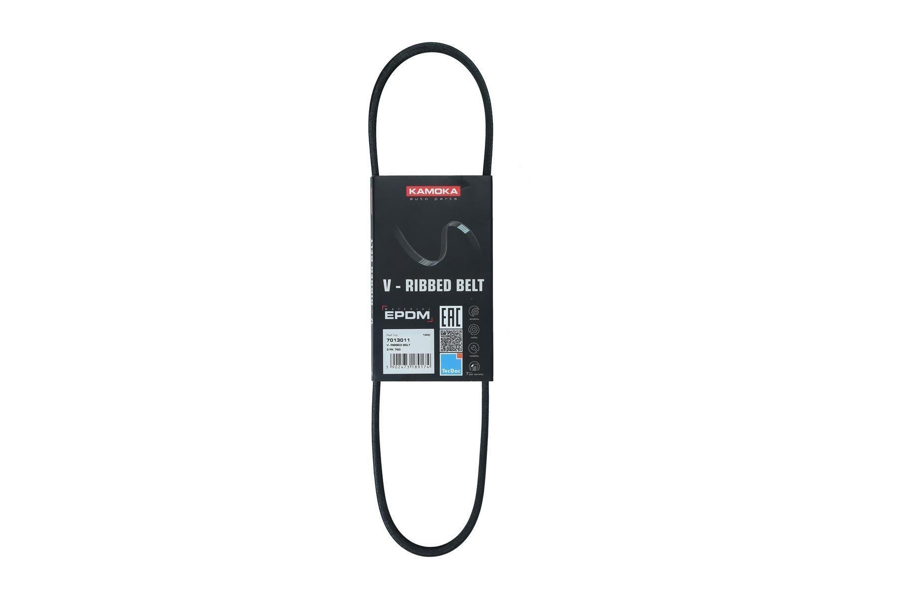 KAMOKA Serpentine belt Article number: 7014009 cheaply
