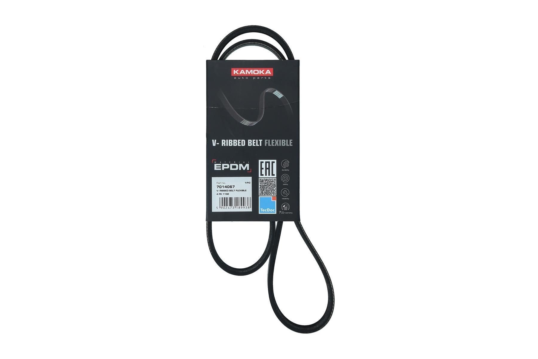 KAMOKA Serpentine belt Article number: 7014067 cheaply