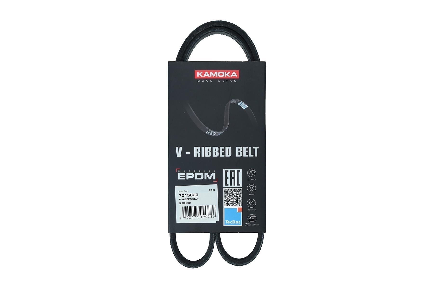 KAMOKA Serpentine belt Article number: 7015020 cheaply