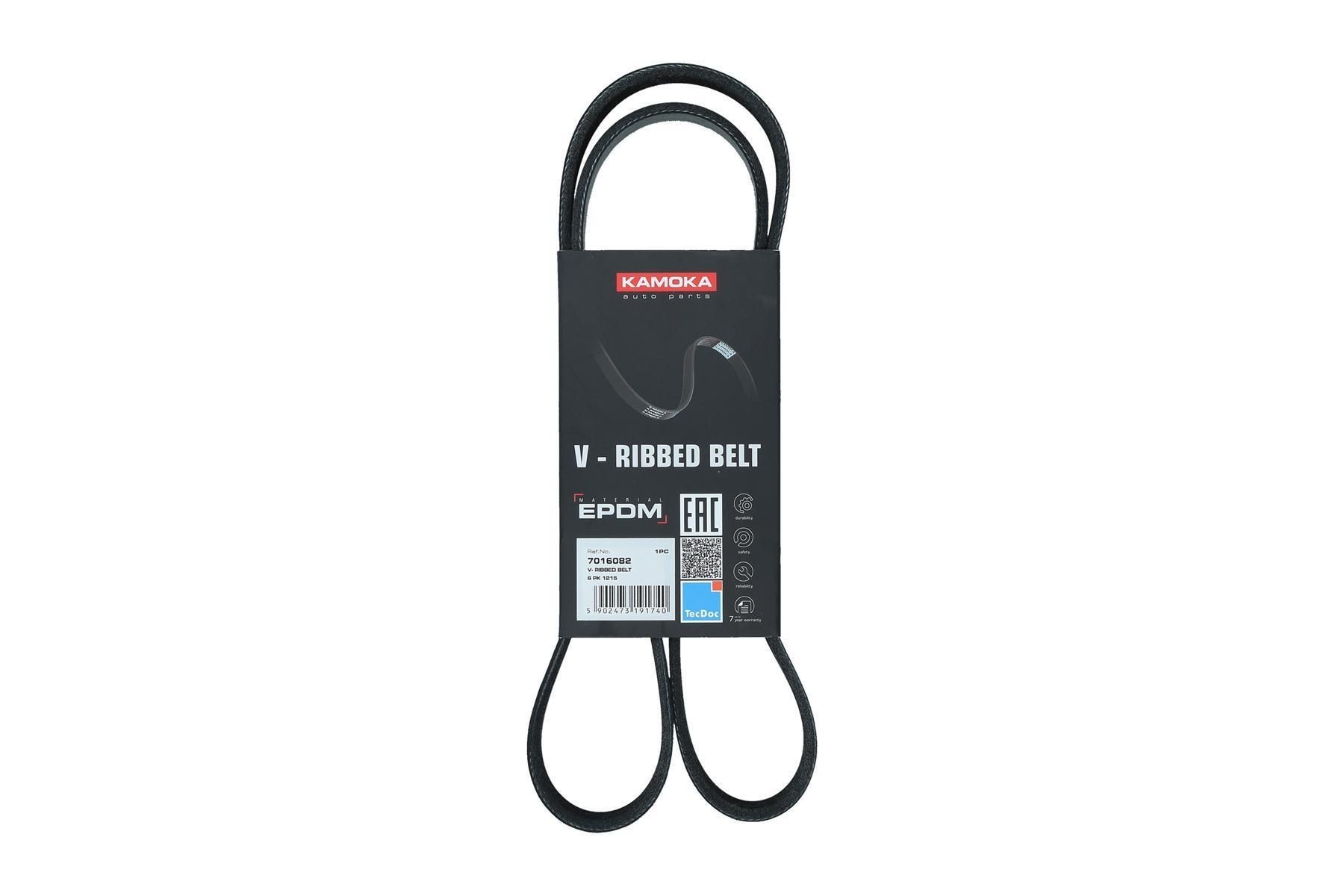 KAMOKA Serpentine belt Article number: 7015027 cheaply
