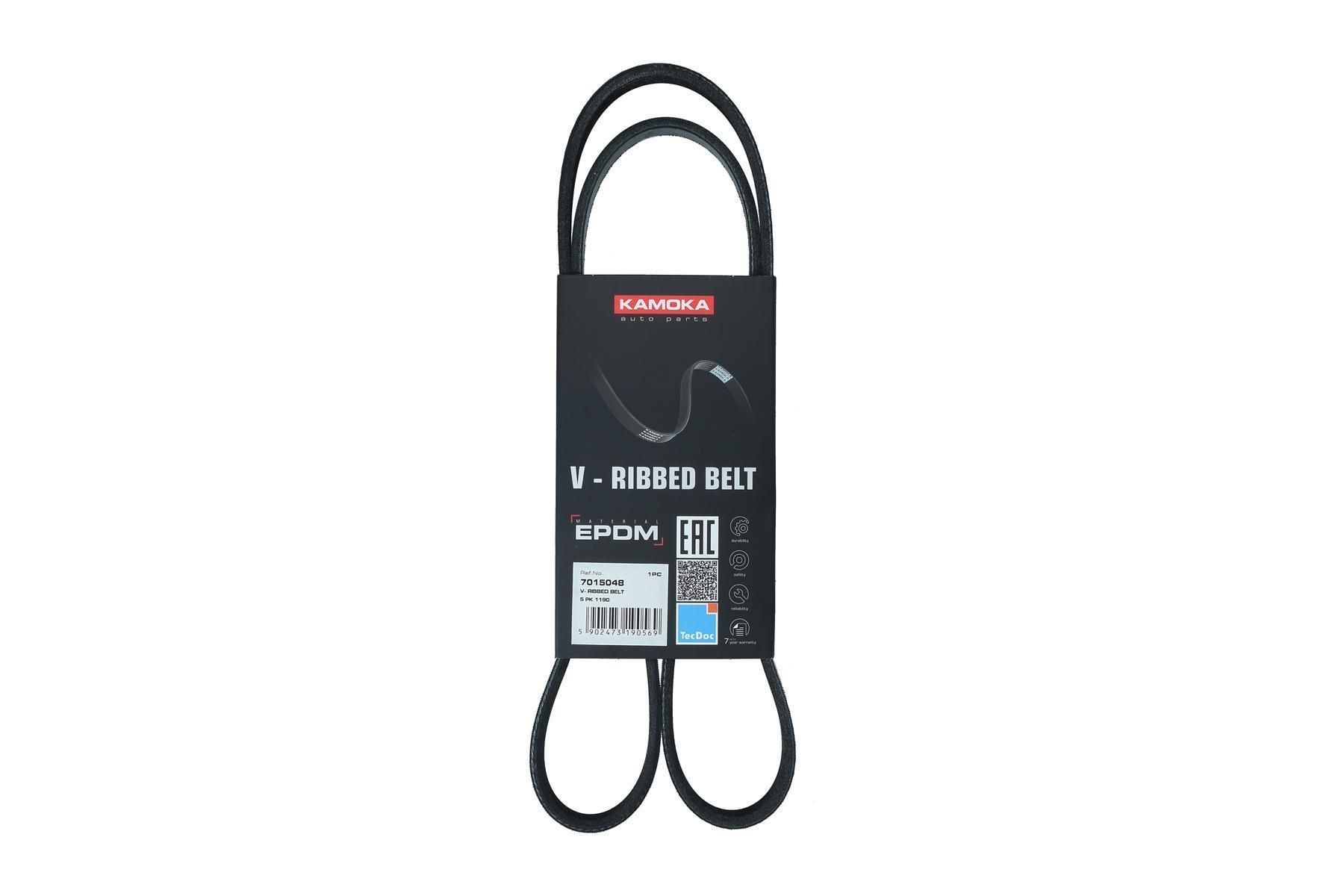 KAMOKA Serpentine belt Article number: 7015048 cheaply