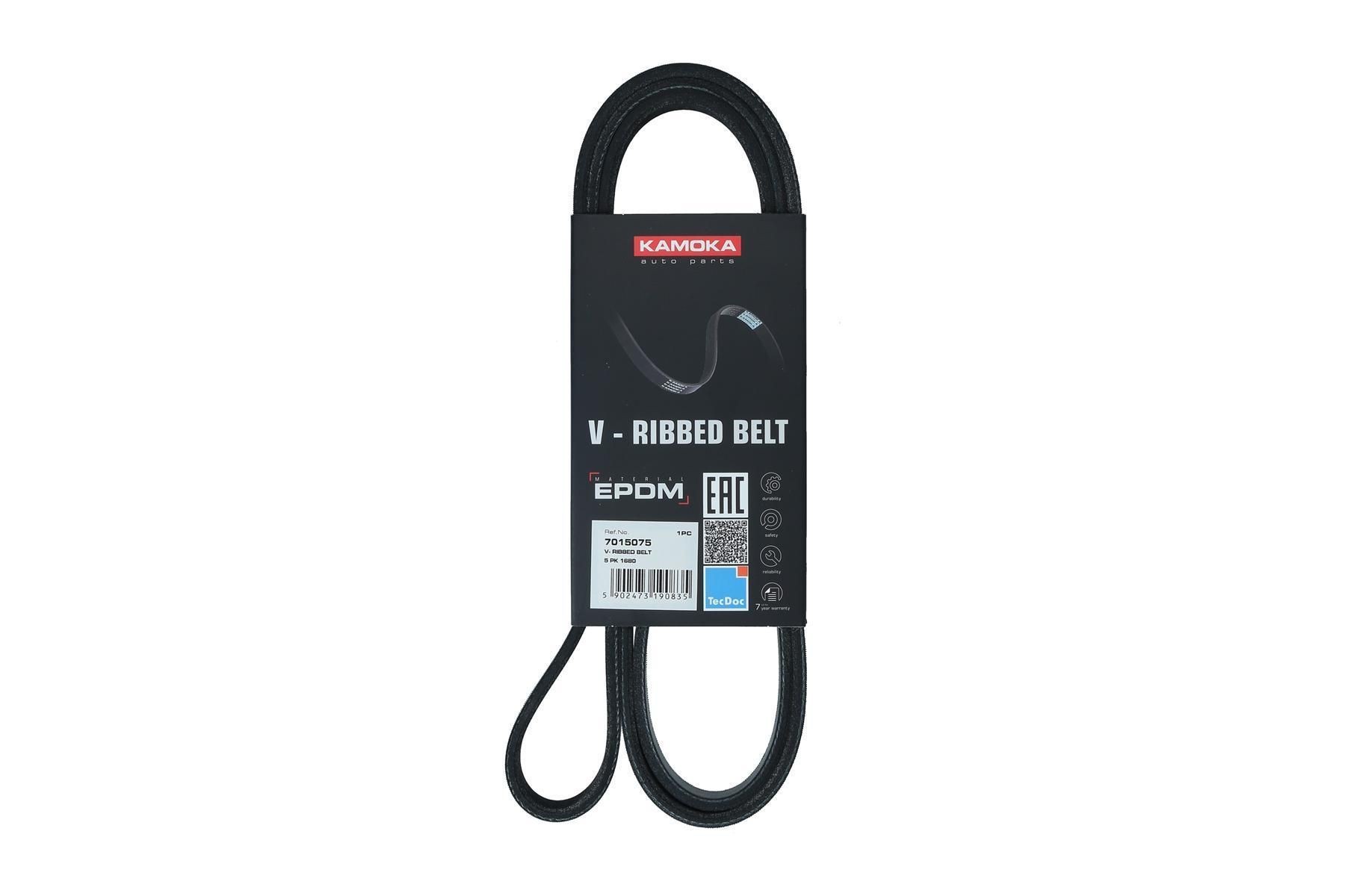 KAMOKA Serpentine belt Article number: 7015075 cheaply