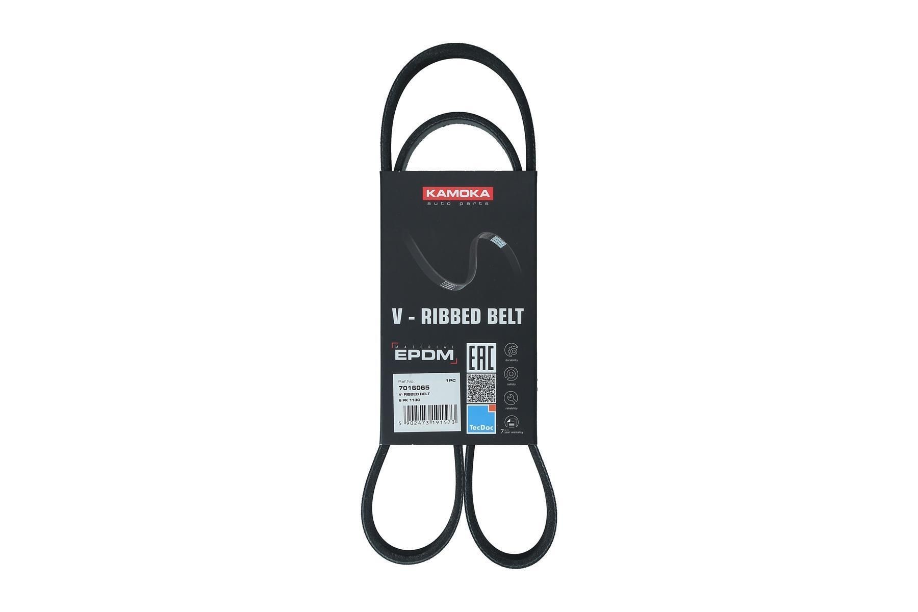 KAMOKA Serpentine belt Article number: 7016065 cheaply