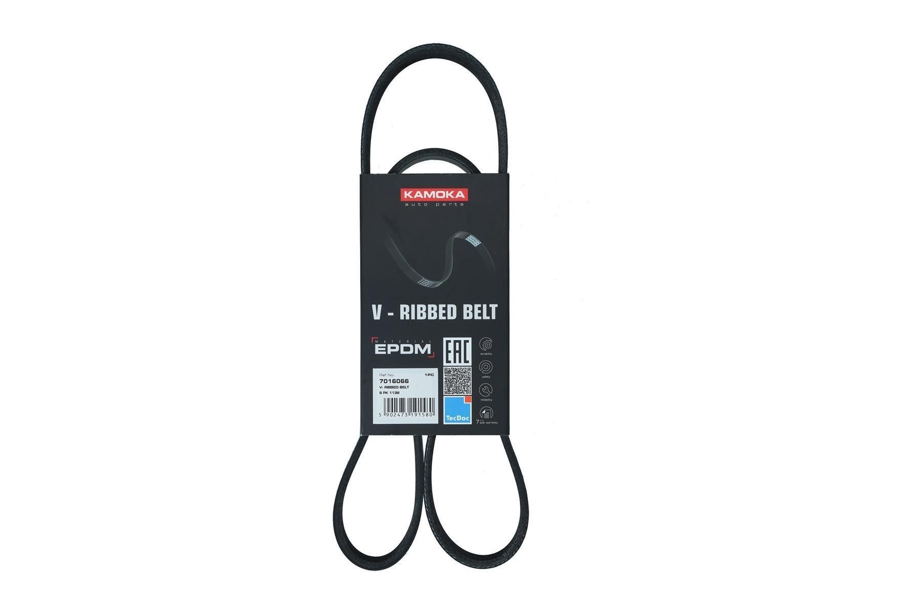 KAMOKA Serpentine belt Article number: 7016066 cheaply