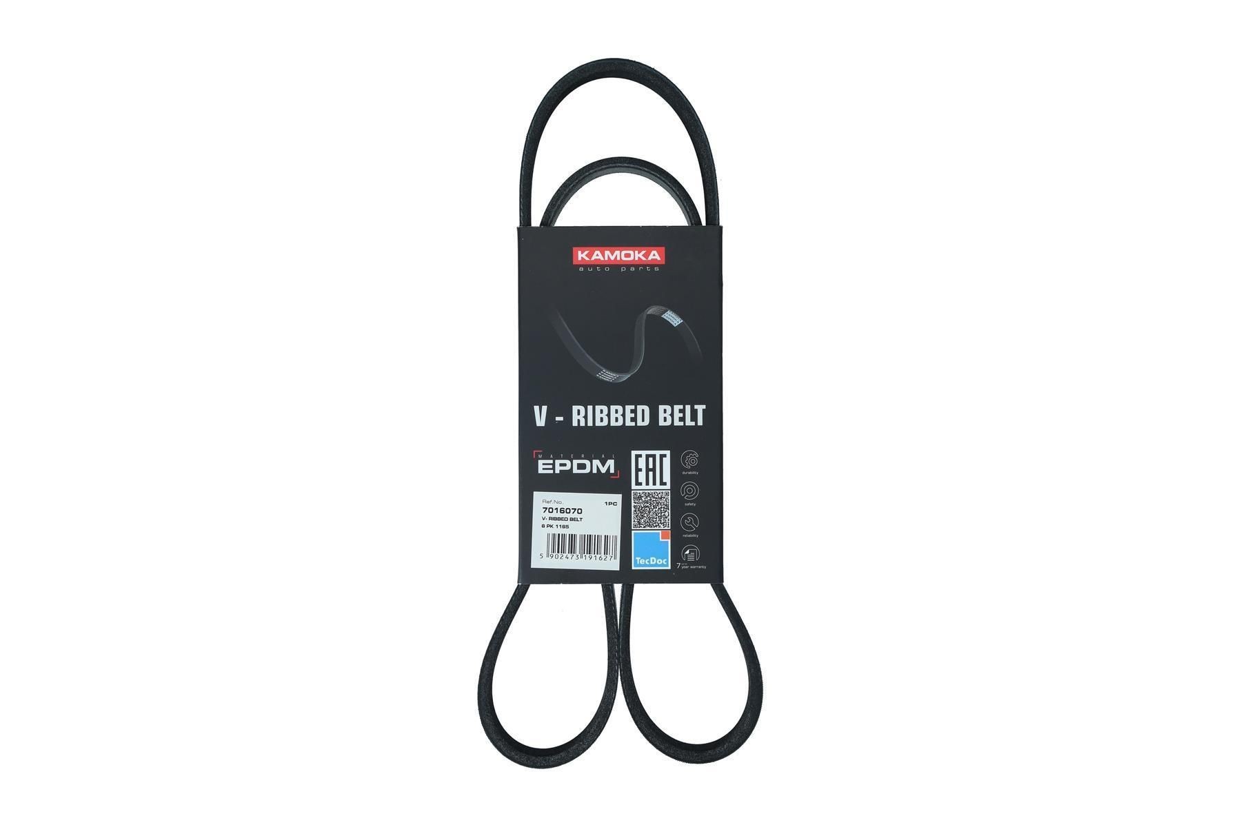 KAMOKA Serpentine belt Article number: 7016070 cheaply