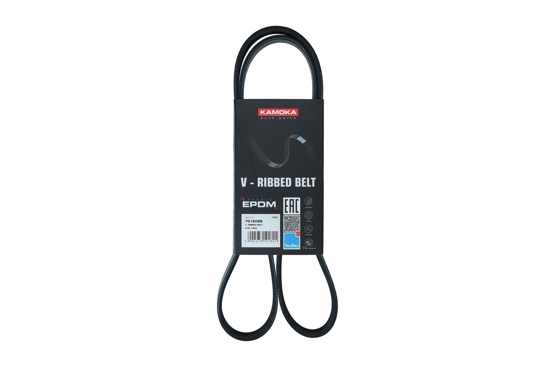 KAMOKA Serpentine belt Article number: 7016088 cheaply