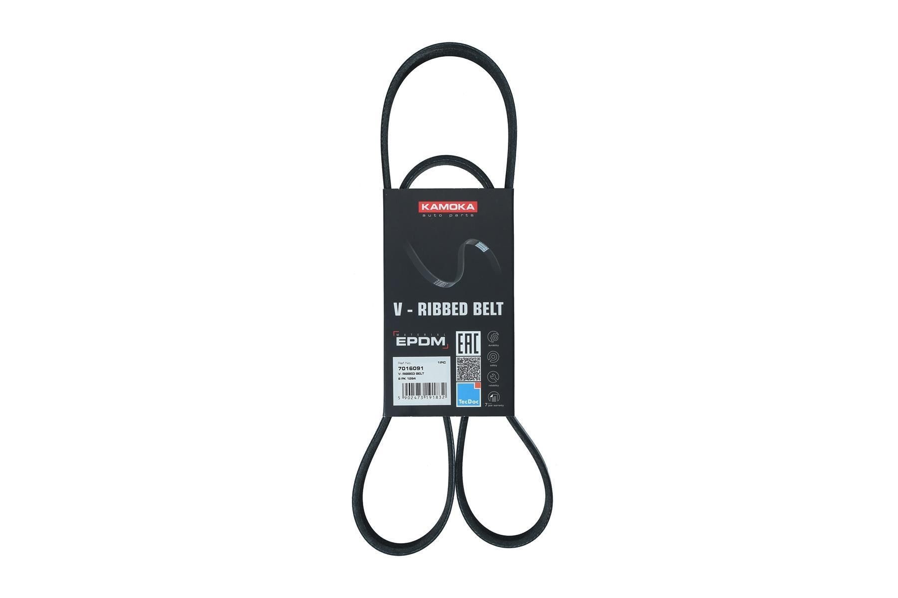 KAMOKA Serpentine belt Article number: 7016091 cheaply