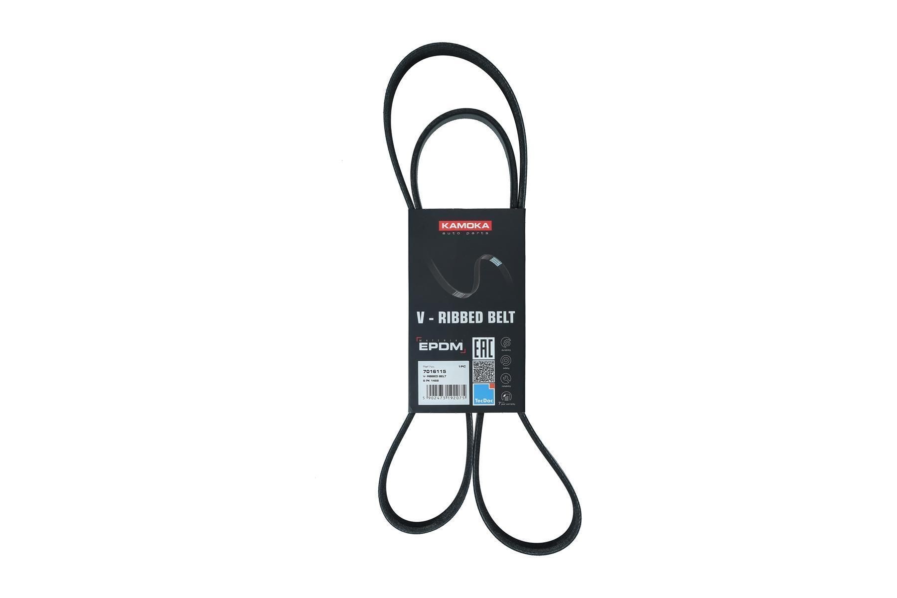 KAMOKA Serpentine belt Article number: 7016115 cheaply