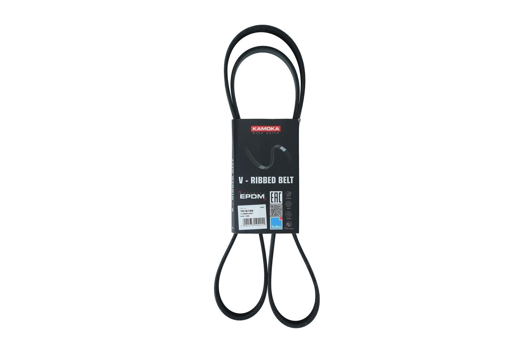 KAMOKA Serpentine belt Article number: 7016129 cheaply