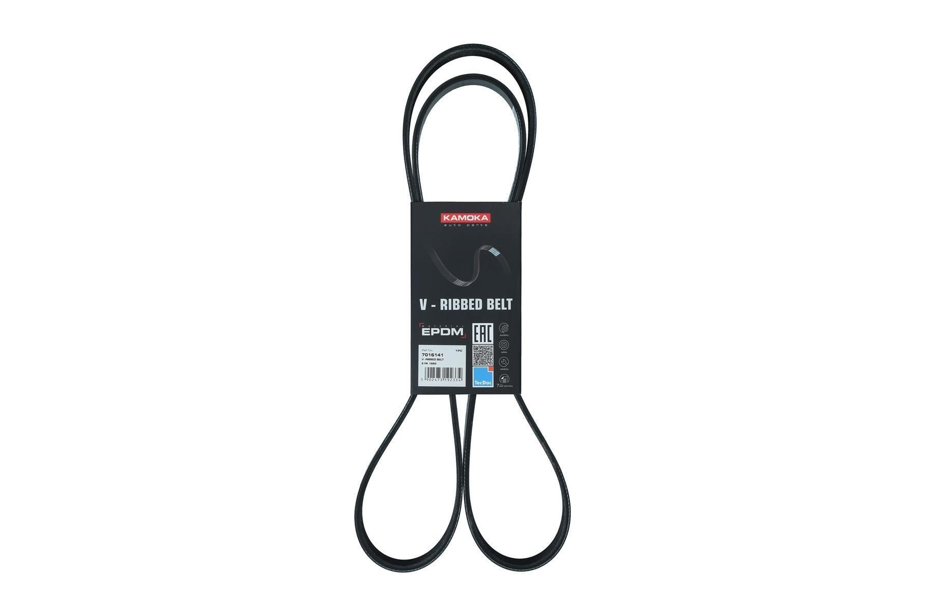 KAMOKA Serpentine belt Article number: 7016141 cheaply