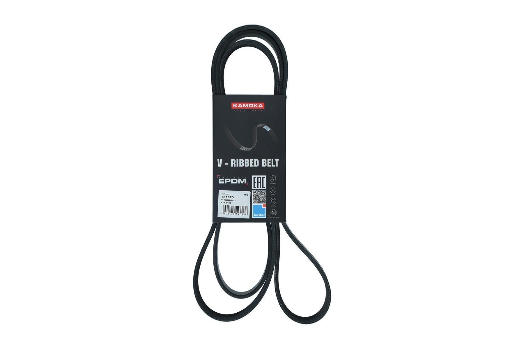 KAMOKA Serpentine belt Article number: 7016201 cheaply