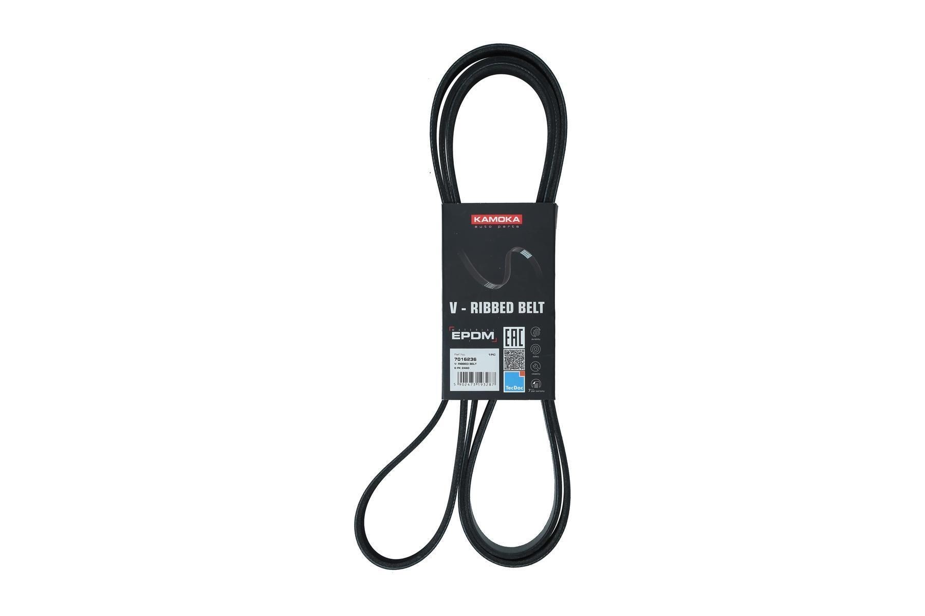 KAMOKA Serpentine belt Article number: 7016236 cheaply