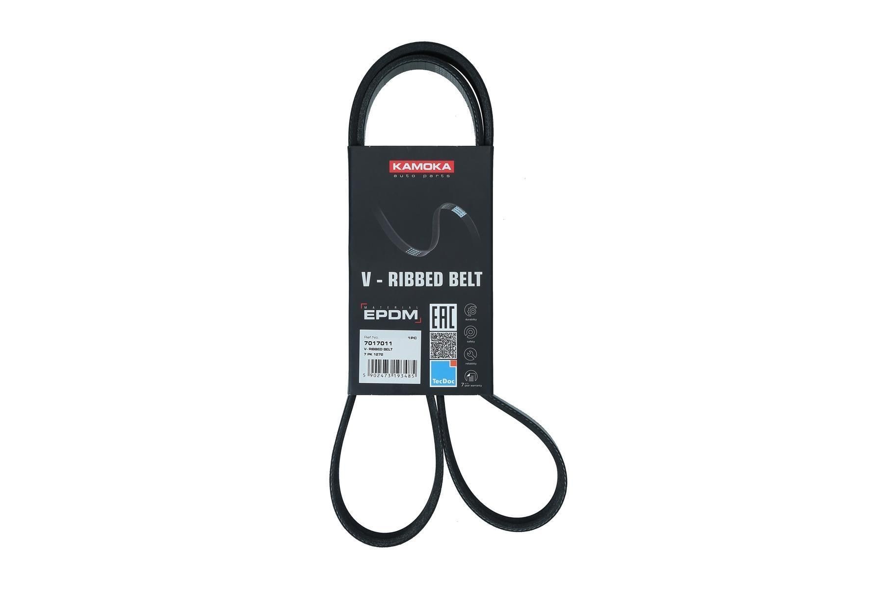 KAMOKA Serpentine belt Article number: 7017011 cheaply
