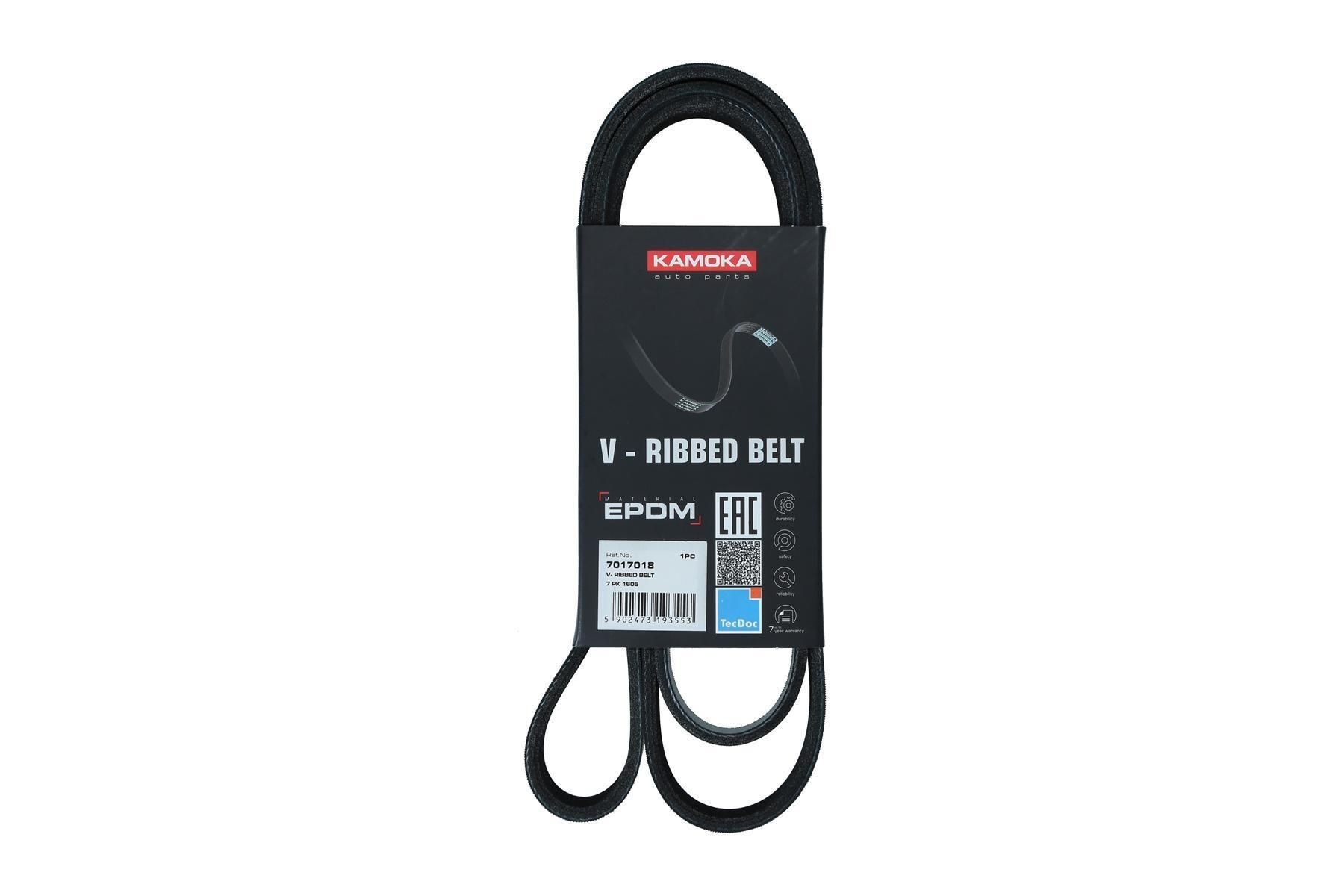 KAMOKA Serpentine belt Article number: 7017018 cheaply