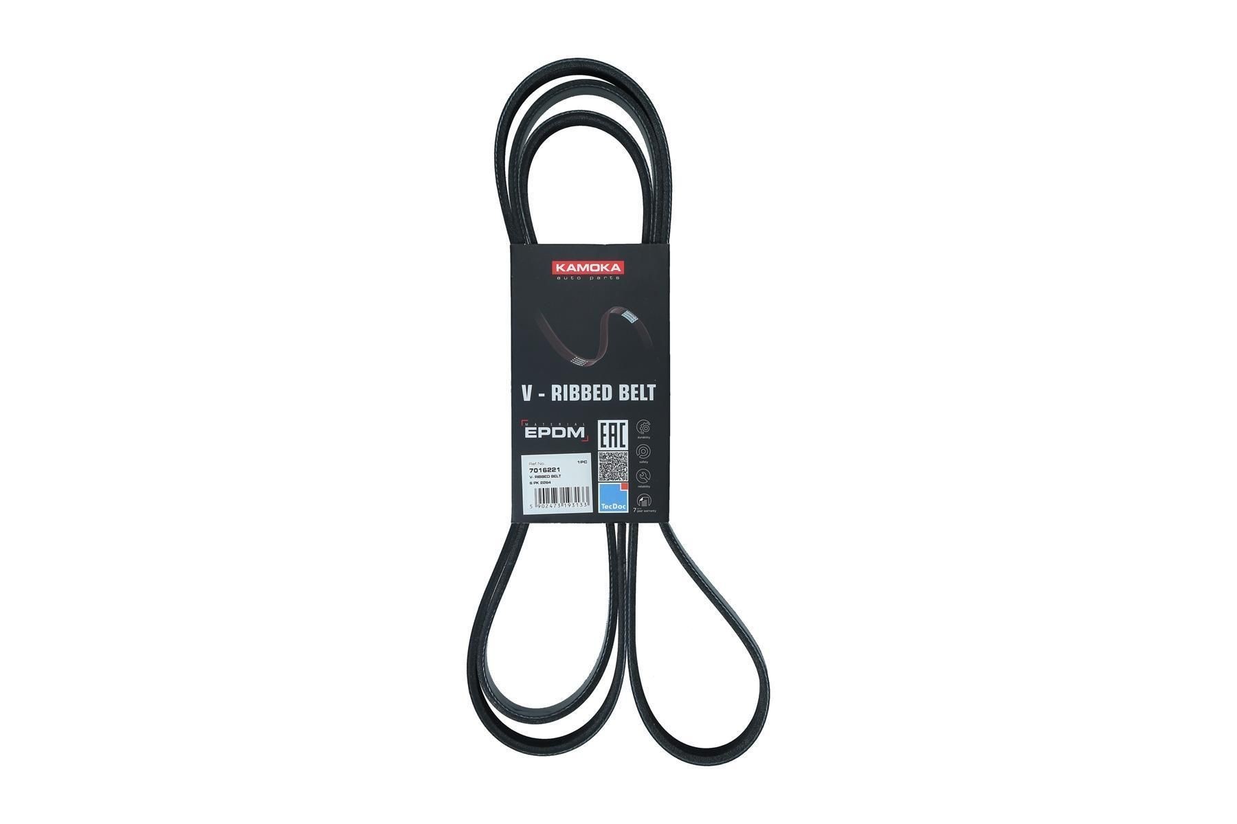 KAMOKA Serpentine belt Article number: 7017027 cheaply