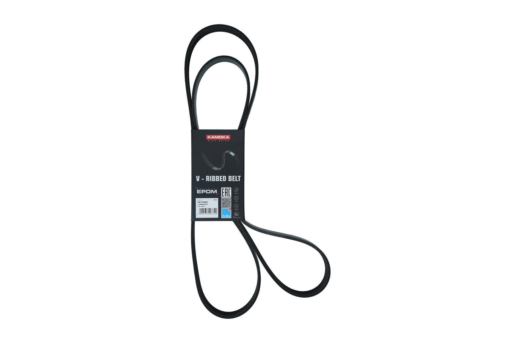 KAMOKA Serpentine belt Article number: 7017037 cheaply