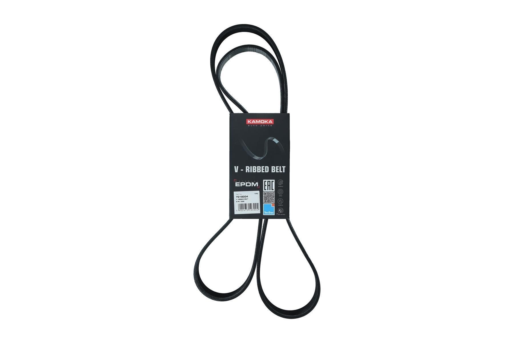 KAMOKA Serpentine belt Article number: 7018004 cheaply