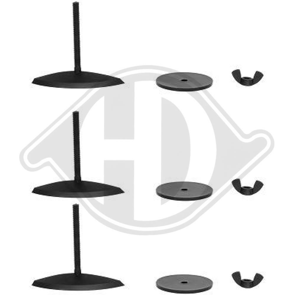 DIEDERICHS Holder, kølergitter Varenummer: ZUB00395 billige