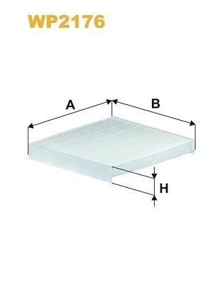 WIX FILTERS Pollen filter Article number: WP2176 cheaply