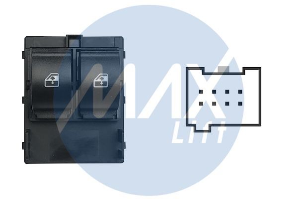 MAX Window switch Article number: SFT104 cheaply