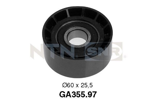 SNR Deflection / Guide Pulley, v-ribbed belt Article number: GA355.97 cheaply