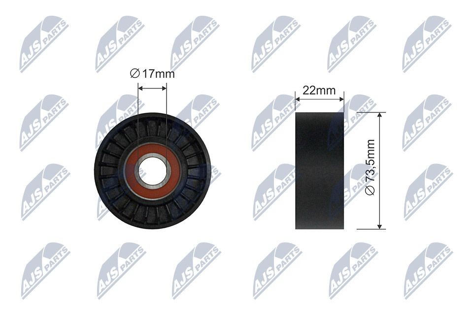 NTY Strammehjul, kilerem Varenummer: RNK-FR-064 billige