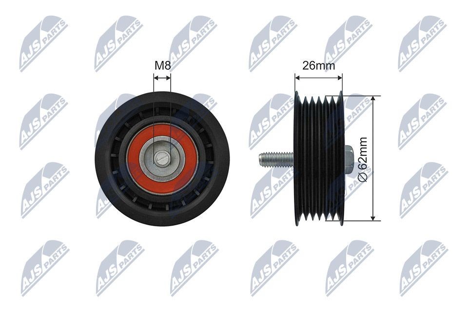 NTY Tensioner pulley Article number: RNK-ME-058 cheaply