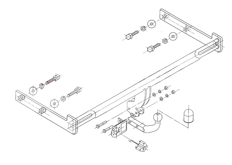 STEINHOF Trailer Hitch Article number: F-230 cheaply