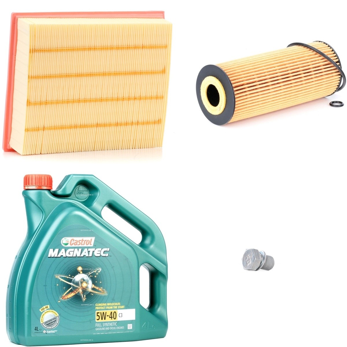 RIDEX Filter set with engine oil Article number: 100374T0060 cheaply