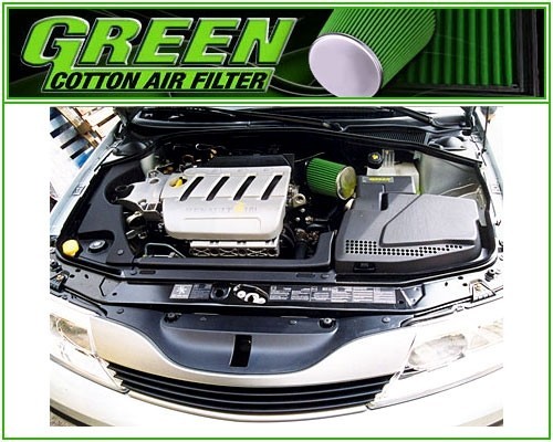 GREEN P279 Air Intake System SCÉNIC 1.4 16V 95 PS Petrol 2003