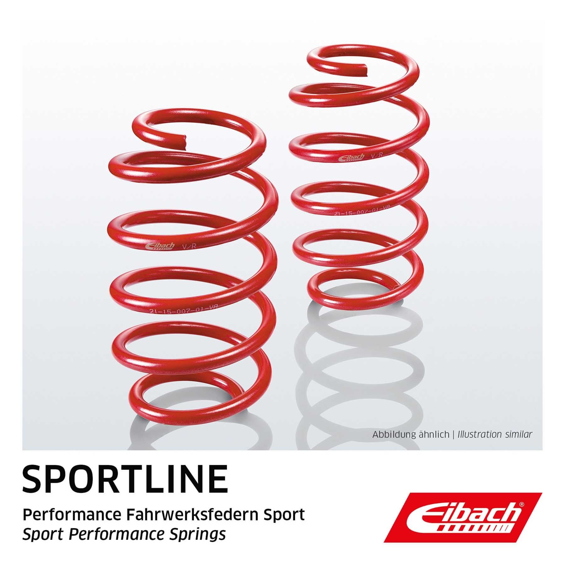 EIBACH Vedrustusekomplekt, vedrud Sportline Artikli number: E20-70-001-01-20 soodsalt