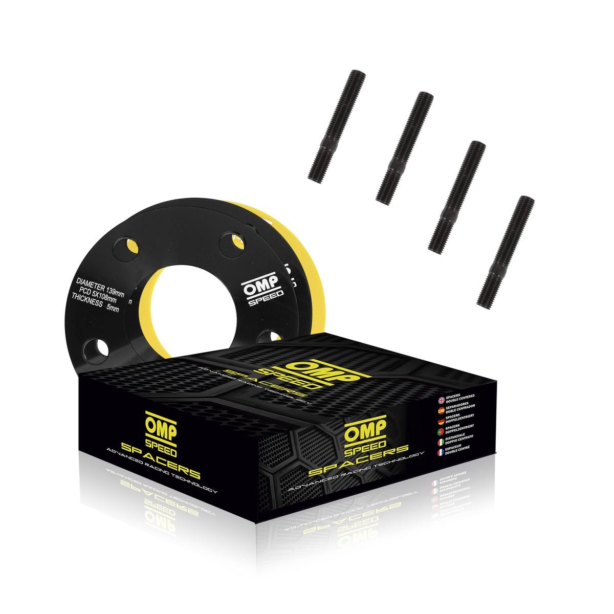 OMP OMPS08742001 Разширяване на следата (фланци) CR-V 1.6 i-DTEC AWD (RW8) 160 K.C. дизел