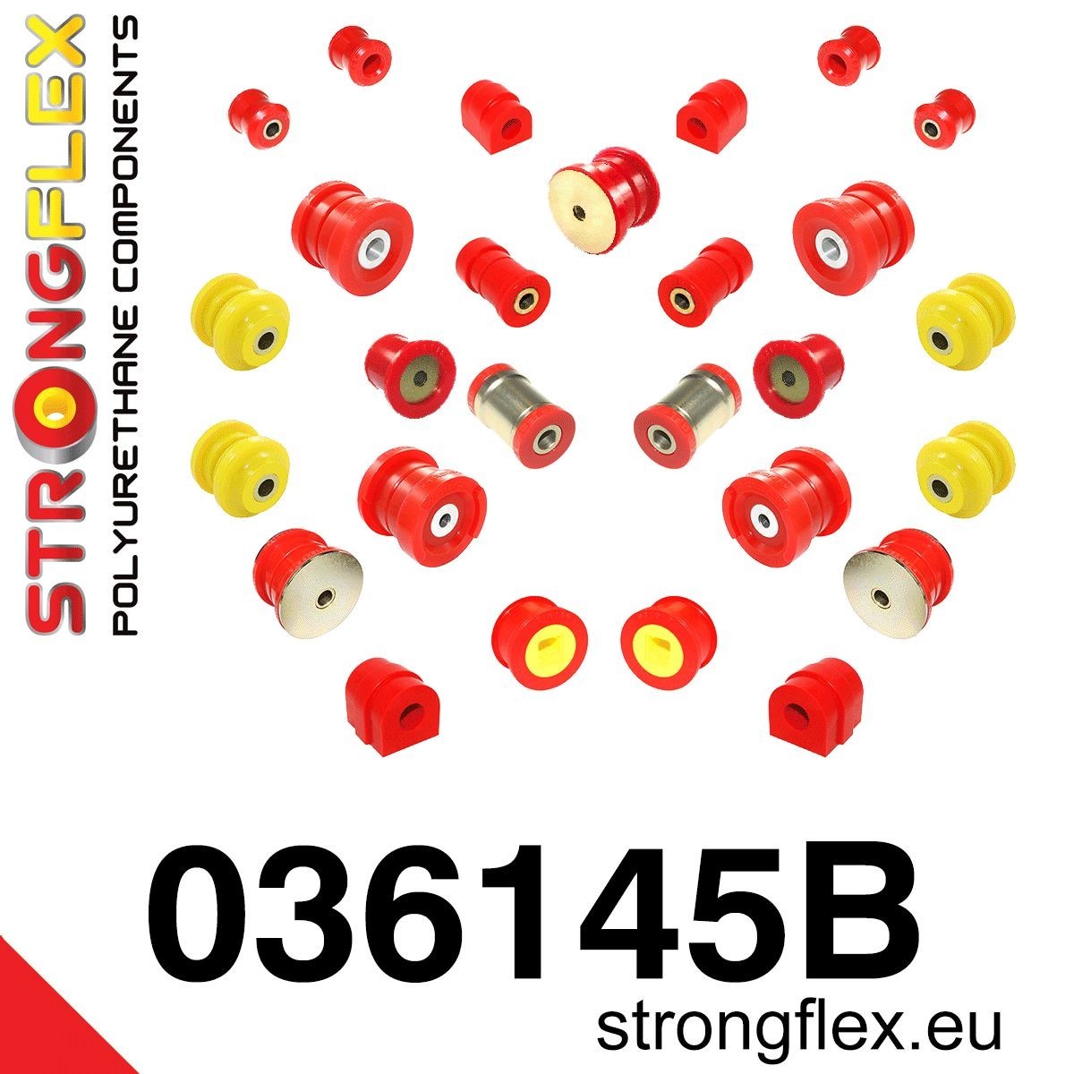 StrongFlex Trailing arm / Suspension arm bush Article number: 036145B cheaply
