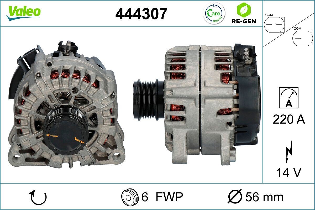 VALEO Generaator Artikli number: 444307 soodsalt