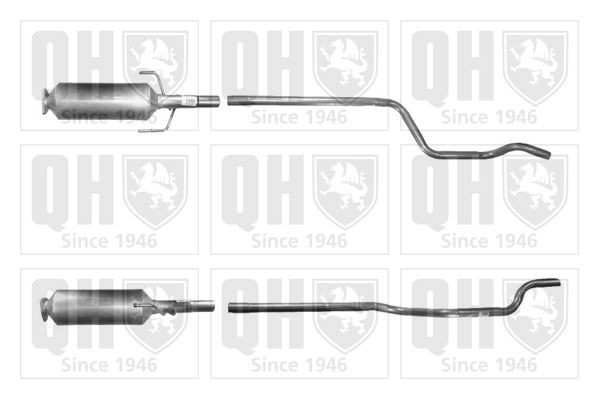 QUINTON HAZELL Diesel particulate filter Article number: QDPF11062 cheaply