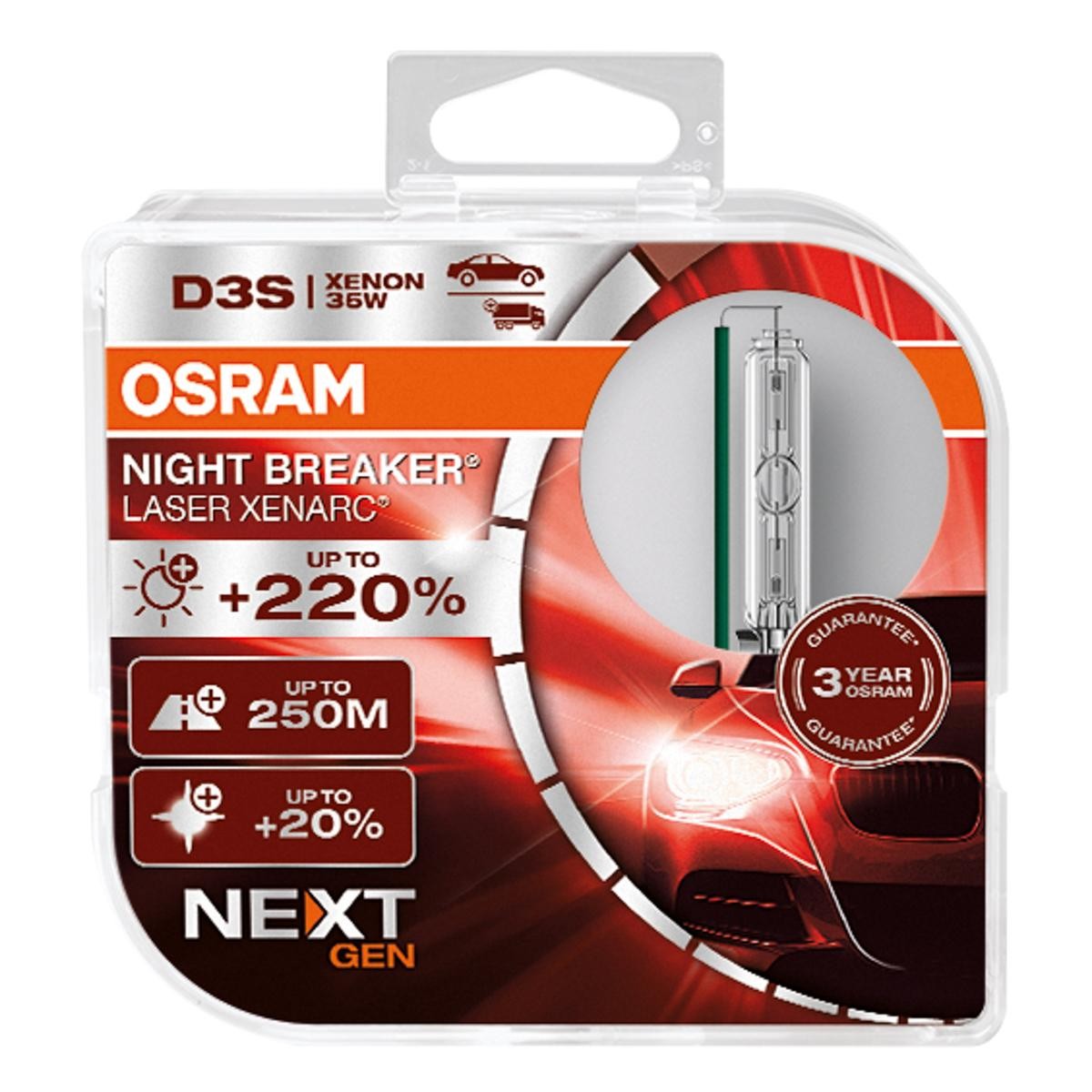 OSRAM Xenon lamp XENARC NIGHT BREAKER LASER next Generation Article number: 66340XNN-HCB cheaply
