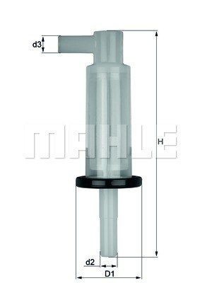 MAGNETI MARELLI Fuel filter Article number: 154072530077 cheaply