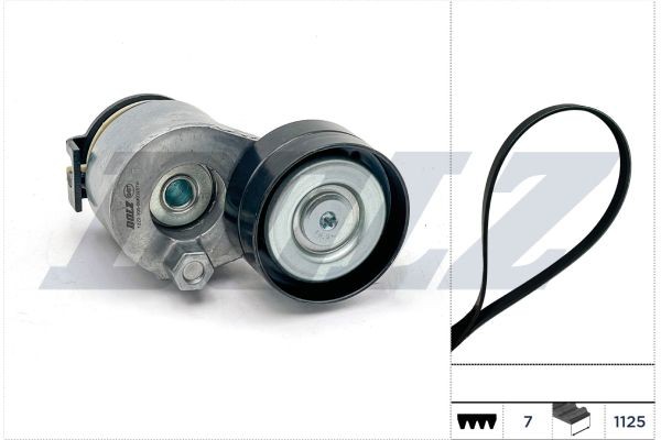 DOLZ Timing belt kit Article number: SKD207A cheaply