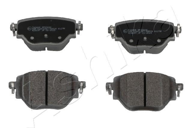 ASHIKA Brake pad set Article number: 51-00-0408 cheaply